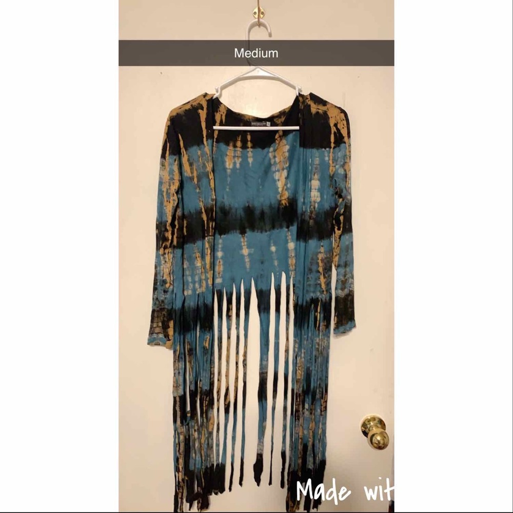 Fringe cardigan